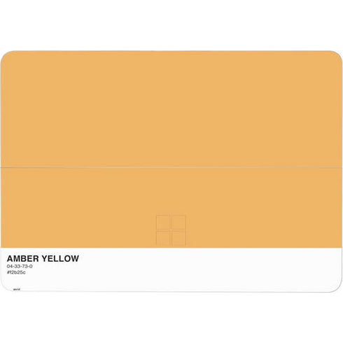 Amber Yellow Surface Laptop Studio Skin